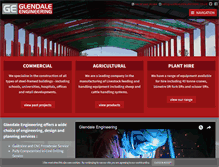 Tablet Screenshot of glendaleengineering.co.uk